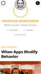 Mobile Screenshot of massivegreatness.com